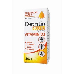Detritin 400 IU Vitamin D3 kapky 30 ml