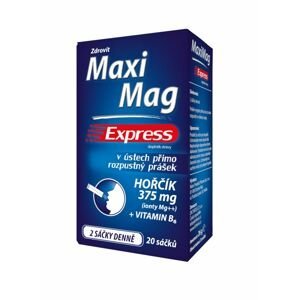 Zdrovit MaxiMag Express hořčík 375 mg + B6 direct 20 sáčků