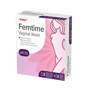 Dr. Max Femtime Vaginal Wash 3x100 ml + 3 aplikátory