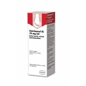 Clotrimazol AL 10 mg/ml kožní sprej, roztok 30 ml