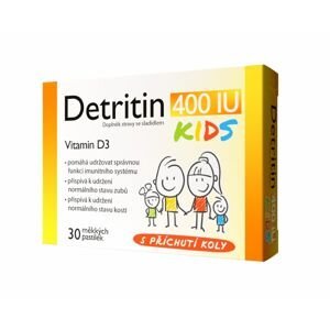 Detritin Kids 400 IU vitamin D3 30 pastilek