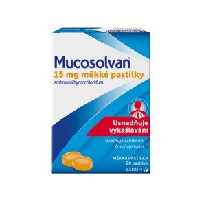 Mucosolvan 15 mg 20 pastilek