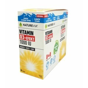 NatureVia Vitamin D3-Efekt 1000 IU 30x10 tablet