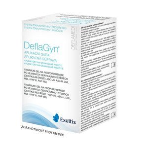DeflaGyn Aplikační sada vaginální gel 150 ml + 2 aplikátory