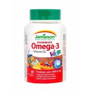 Jamieson Omega-3 Kids Gummies 60 želatinových pastilek