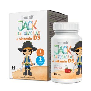 Imunit Laktobacily JACK LAKTOBACILÁK + vitamin D3 36 tablet