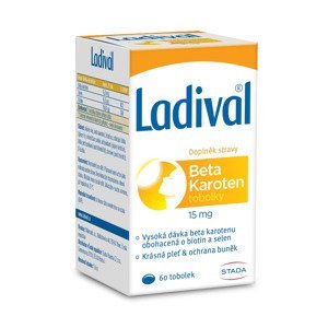 Ladival Beta Karoten 15 mg 60 tobolek