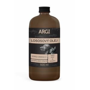 Argi Lososový olej pro psy a kočky 500 ml