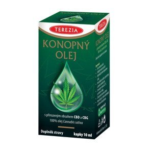 Terezia Konopný olej 10 ml