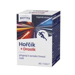Biotter Hořčík + Draslík 60 tablet