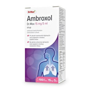 Dr. Max Ambroxol 15 mg/5 ml sirup 100 ml