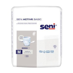 Seni Active Basic Medium inkontinenční plenkové kalhotky 30 ks