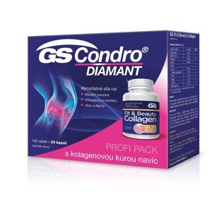 GS Condro Diamant PROFI PACK 100 tablet + 50 kapslí