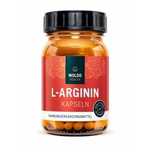 WoldoHealth L-Arginin HCL 120 kapslí