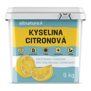 ALLNATURE Kyselina citronová 5 kg, poškozený obal