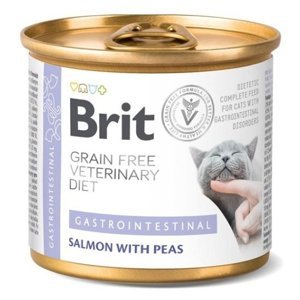 BRIT Veterinary diet grain free gastrointestinal konzerva pro kočky 200 g