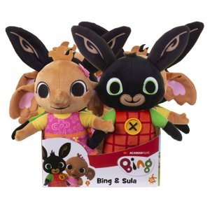 BING Plyšové hračky Bing, Sula, Pando 20 cm
