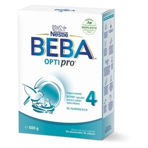 BEBA Optipro 4 batolecí mléko od 18. měsíce 500 g