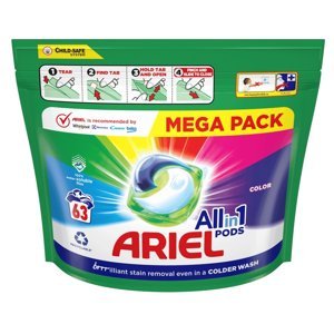ARIEL Extra Clean All-in-1 PODS, Kapsle Na Praní 52