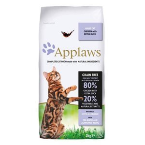 APPLAWS Adult cat chicken & duck granule pro kočky 2 kg