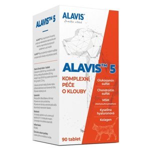 ALAVIS 5 Kloubní výživa pro psy a kočky 90 tablet, poškozený obal