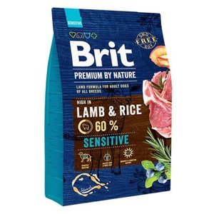 BRIT Premium by Nature Sensitive Lamb Sensitive Lamb granule pro psy 3 kg