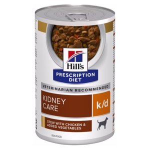 HILL'S Prescription Diet k/d kuře a zelenina konzerva pro psy 354 g