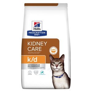 HILL'S Prescription Diet k/d tuňák granule pro kočky 1,5 kg