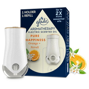 GLADE Aromatherapy Elektrický osvěžovač vzduchu + náplň Pure Happiness 1 + 20 ml