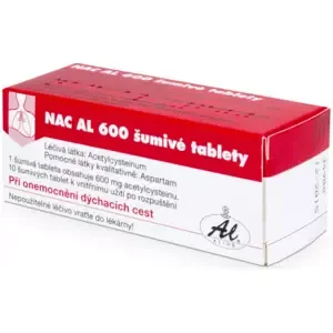 Nac AL 600 Šumivé tablety por.tbl.eff. 10 x 600 mg