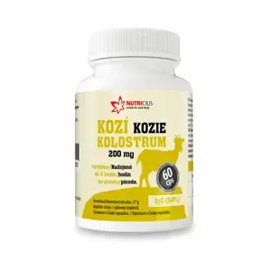 Kozí Kolostrum 200 mg nadojeno do dvou hodin po porodu 60 kapslí