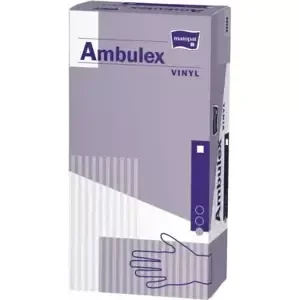 Ambulex Vinyl Rukavice vinylové nepudrované nesterilní 100 ks