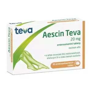 Aescin-Teva por.tbl.ent. 30 x 20 mg