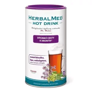 HerbalMed HotDrink Dr.Weiss dýchací cesty + vitamin C 180 g