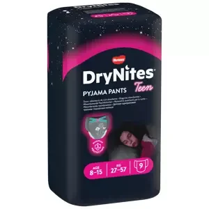 Huggies DryNites a noc pro dívky 8-15 let 27-57 kg 9ks