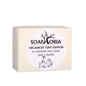 Soaphoria Organický tuhý šampón na srst i kůži 110g