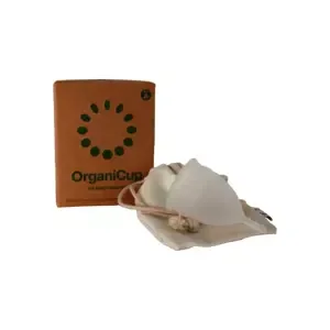 OrganiCup menstruační kalíšek bílý - velikost A