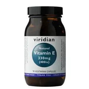 Viridian Vitamin E 400iu 90 kapslí