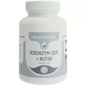 Unios Pharma Koenzym Q10 + rutin 30 mg 60 cps.