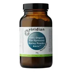 Viridian Organic barley powder active 100g
