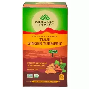 Organic India Tulsi Turmeric Ginger čaj 25 sáčků