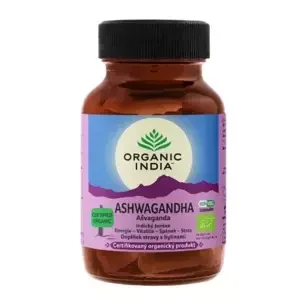 Organic India Ašvaganda (Ashwagandha) 60 cps
