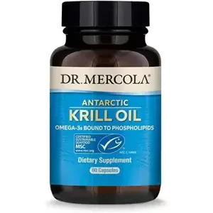 Dr. Mercola Kril olej pro dospělé 60 kapslí