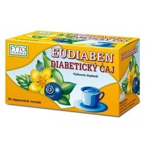 Diabetický čaj EUDIABEN 20x1g Fytopharma