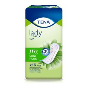 TENA Lady Slim Mini Plus - Inkontinenční vložky (16ks) - II. jakost