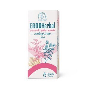 ERDOHerbal medový sirup 140ml - II. jakost