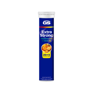 GS Extra Strong Multivitamin + minerály pomeranč šumivé tablety 20+5