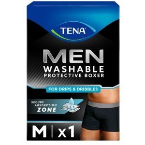 TENA Men Washable Boxers M černé inkontinenční boxerky 3ks