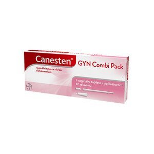 CANESTEN GYN COMBI PACK vaginální krém a tableta