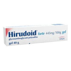 HIRUDOID FORTE 445MG/100G gel 40G